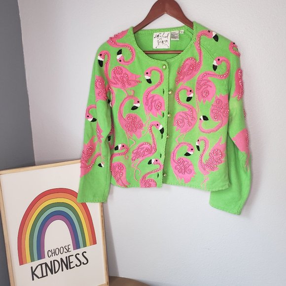Michael Simon Flamingo Sweater 